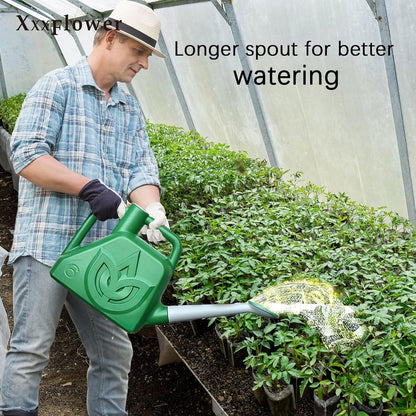 1.5 Gallon Green Watering Can Outdoor Garden Watering Can