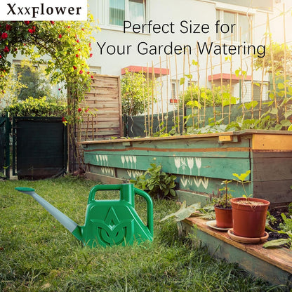 1.5 Gallon Green Watering Can Outdoor Garden Watering Can
