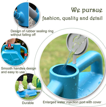 1.5 Gallon Green Watering Can Outdoor Garden Watering Can