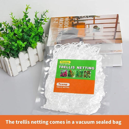 Heavy-Duty Polyester Garden Trellis Netting, 5Ft x15Ft (1 Pack)