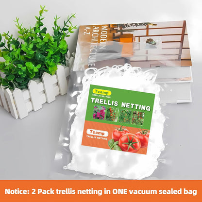 Heavy-Duty Polyester Garden Trellis Netting, 5Ft x15Ft (1 Pack)