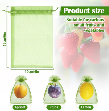 50 PCS 4X6 inches Fruit Protection Bags, Fruit Bags for Fruit Trees