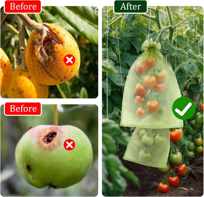 50 PCS 4X6 inches Fruit Protection Bags, Fruit Bags for Fruit Trees