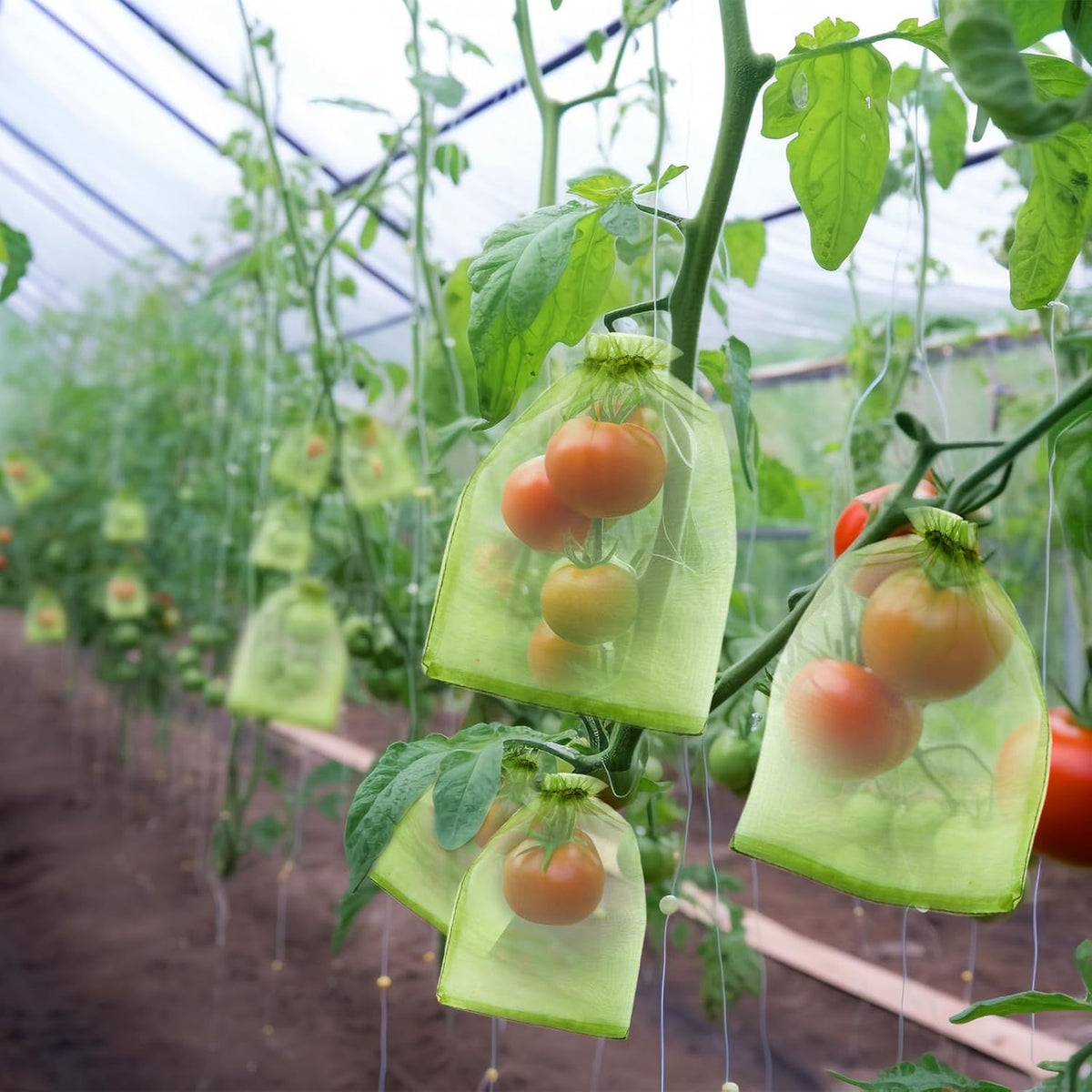 50 PCS 4X6 inches Fruit Protection Bags, Fruit Bags for Fruit Trees