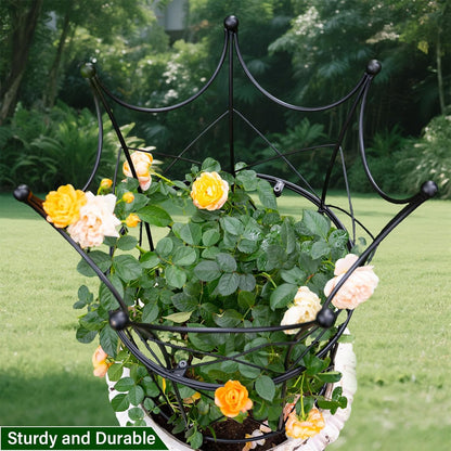 Peony Supports for Outdoor Plants,18.5 x 22.9in Dahlia Stakes