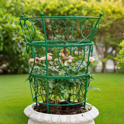 Peony Supports for Outdoor Plants,18.5 x 22.9in Dahlia Stakes