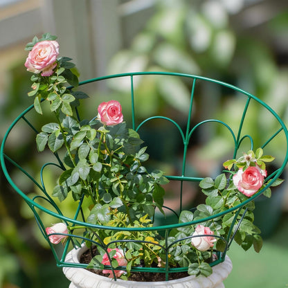 Peony Supports for Outdoor Plants,18.5 x 22.9in Dahlia Stakes