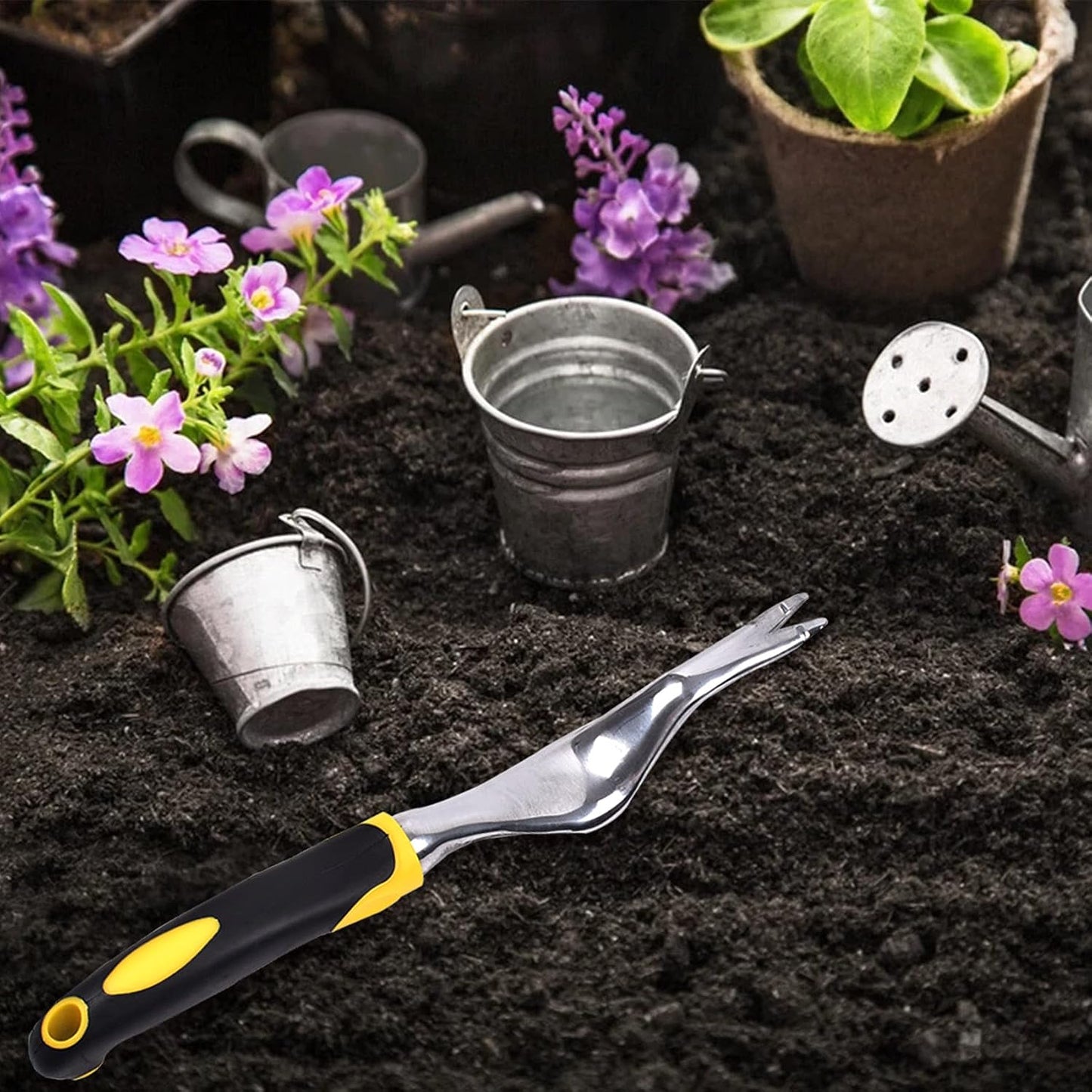 Hand Weed Puller Tool, Manual Garden Weeder Garden Tools for Weeding