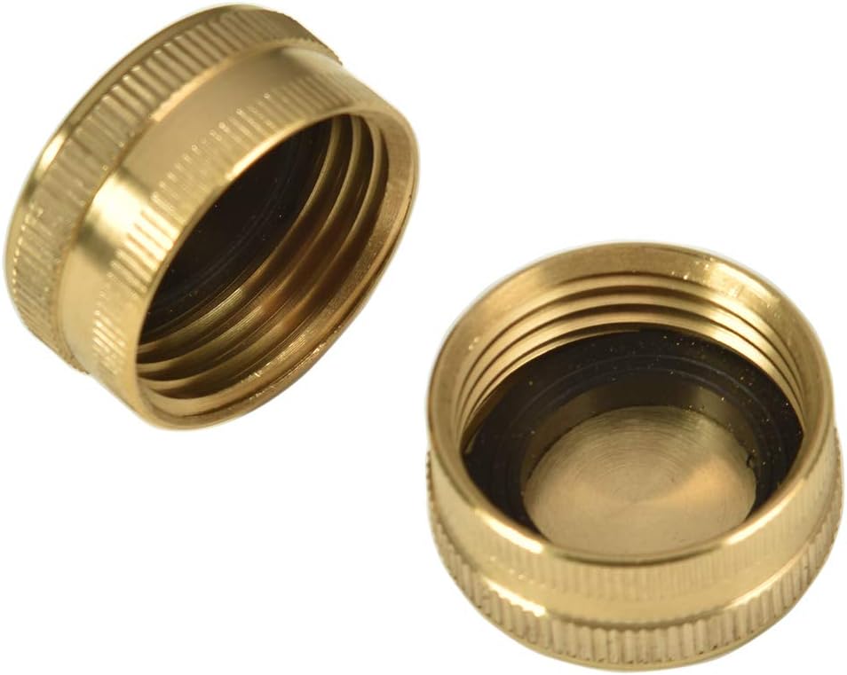 2 Pack 3/4" Garden Hose Connector with Dual Swivel for Male Hose to Male Hose, Double Female