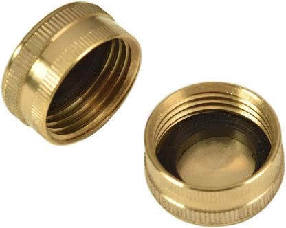 2 Pack 3/4" Garden Hose Connector with Dual Swivel for Male Hose to Male Hose, Double Female