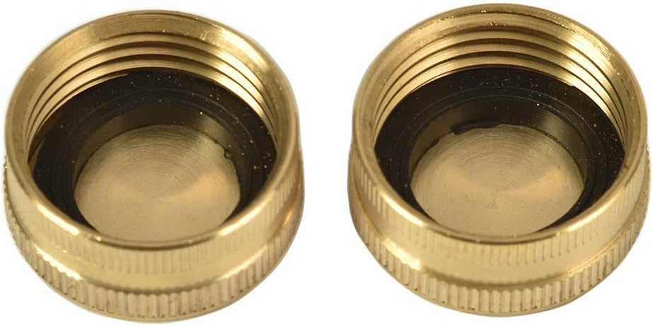 2 Pack 3/4" Garden Hose Connector with Dual Swivel for Male Hose to Male Hose, Double Female