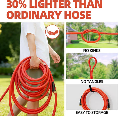 5/8" x 5FT Hot/Cold Short Leader Garden Water Hose, -50℉-190℉