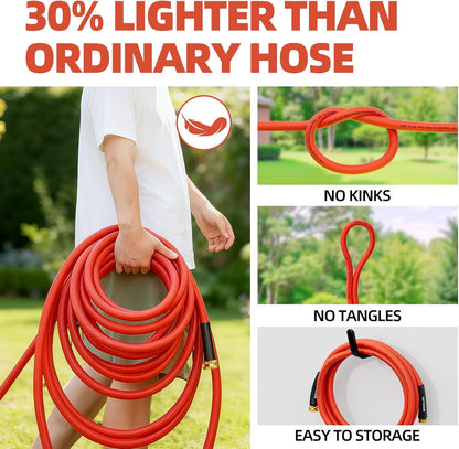 5/8" x 5FT Hot/Cold Short Leader Garden Water Hose, -50℉-190℉