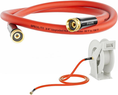 5/8" x 5FT Hot/Cold Short Leader Garden Water Hose, -50℉-190℉