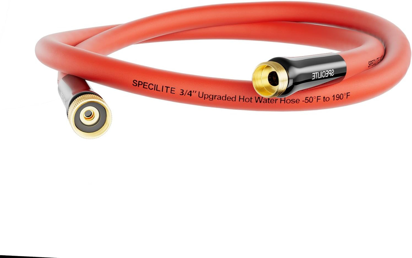 5/8" x 5FT Hot/Cold Short Leader Garden Water Hose, -50℉-190℉