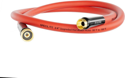 5/8" x 5FT Hot/Cold Short Leader Garden Water Hose, -50℉-190℉