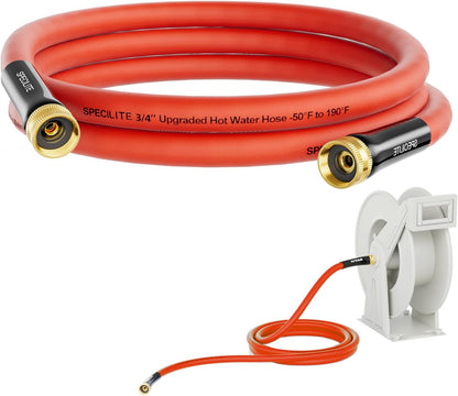 5/8" x 5FT Hot/Cold Short Leader Garden Water Hose, -50℉-190℉