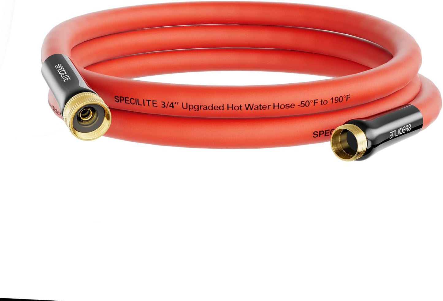 5/8" x 5FT Hot/Cold Short Leader Garden Water Hose, -50℉-190℉