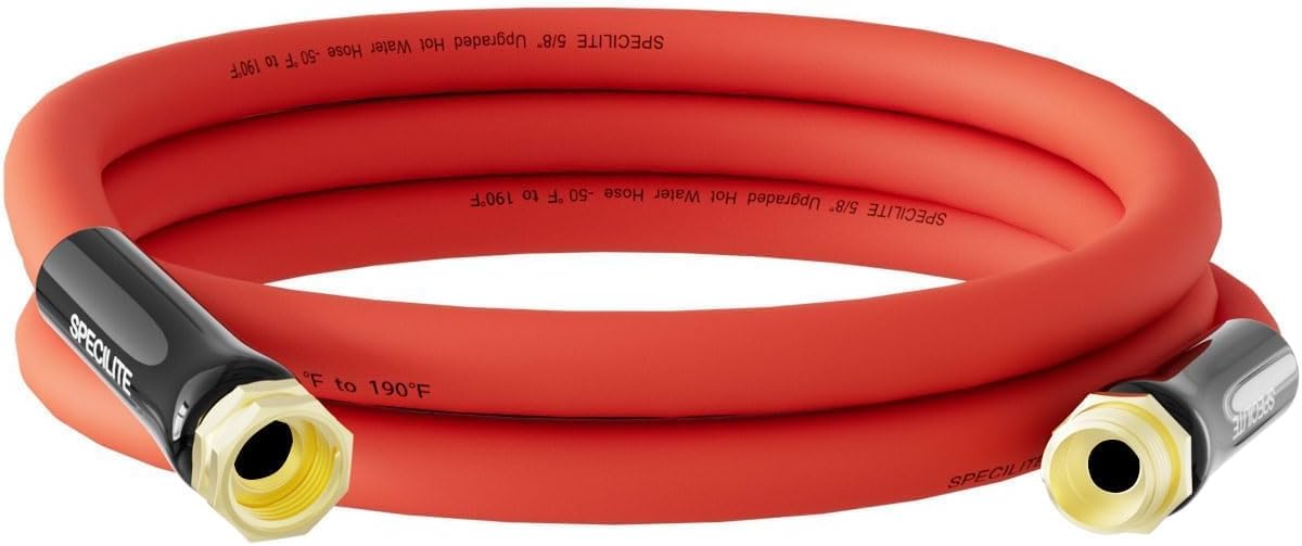 5/8" x 5FT Hot/Cold Short Leader Garden Water Hose, -50℉-190℉