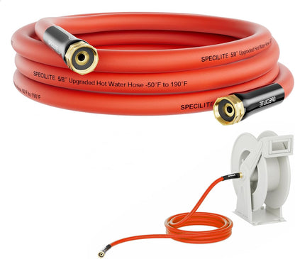 5/8" x 5FT Hot/Cold Short Leader Garden Water Hose, -50℉-190℉