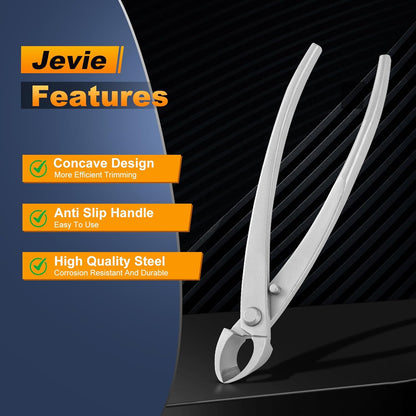 8 inch Concave Cutter, Stainless Steel Cutter for Bonsai & Gardening Pruning, Supplied (Circular)