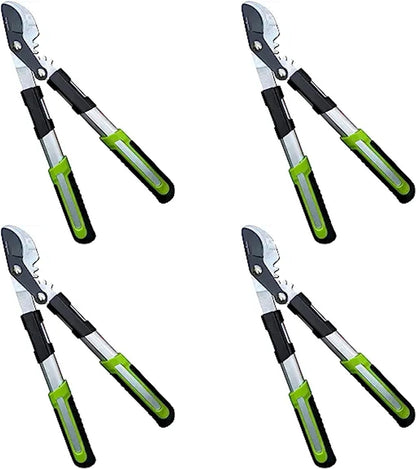 Bypass Loppers Tree Trimmer Clipper – Compact 15 inch High Carbon Steel Blade Gardening Loppers Pruning Shear - Comfort Grip Handles – Heavy Duty Branch Cutter – Cut Thick Branches w Ease