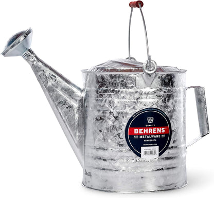 2.5 Gallon Hot Dipped Steel Watering Can