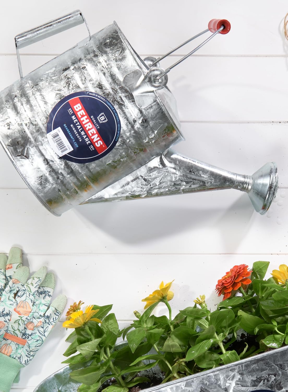 2.5 Gallon Hot Dipped Steel Watering Can