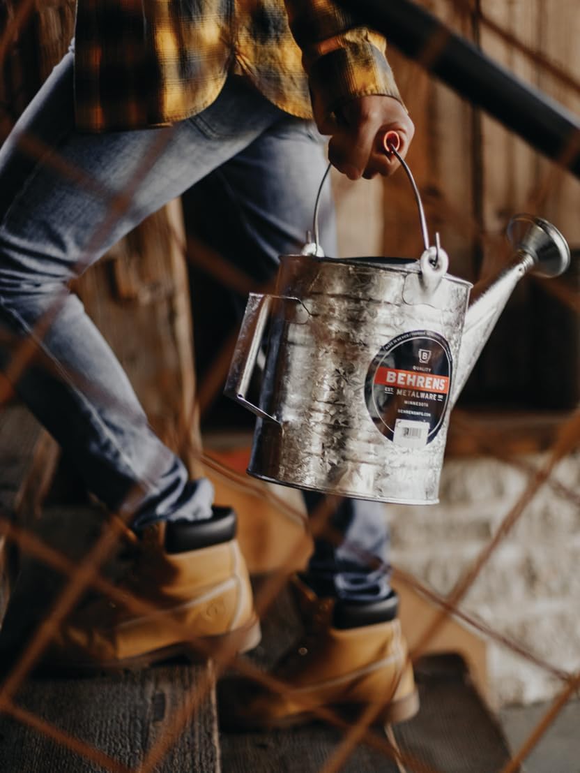2.5 Gallon Hot Dipped Steel Watering Can