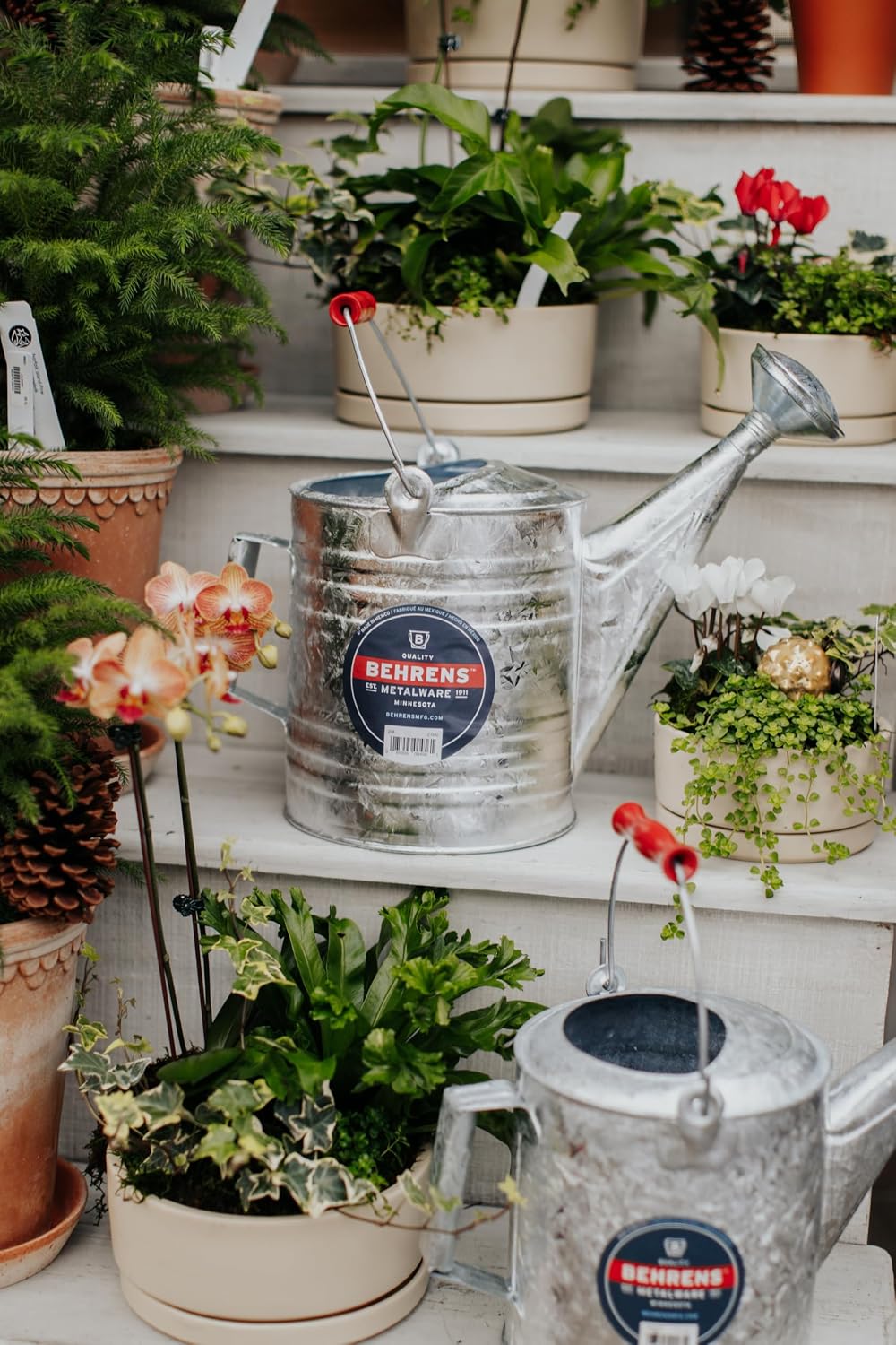 2.5 Gallon Hot Dipped Steel Watering Can