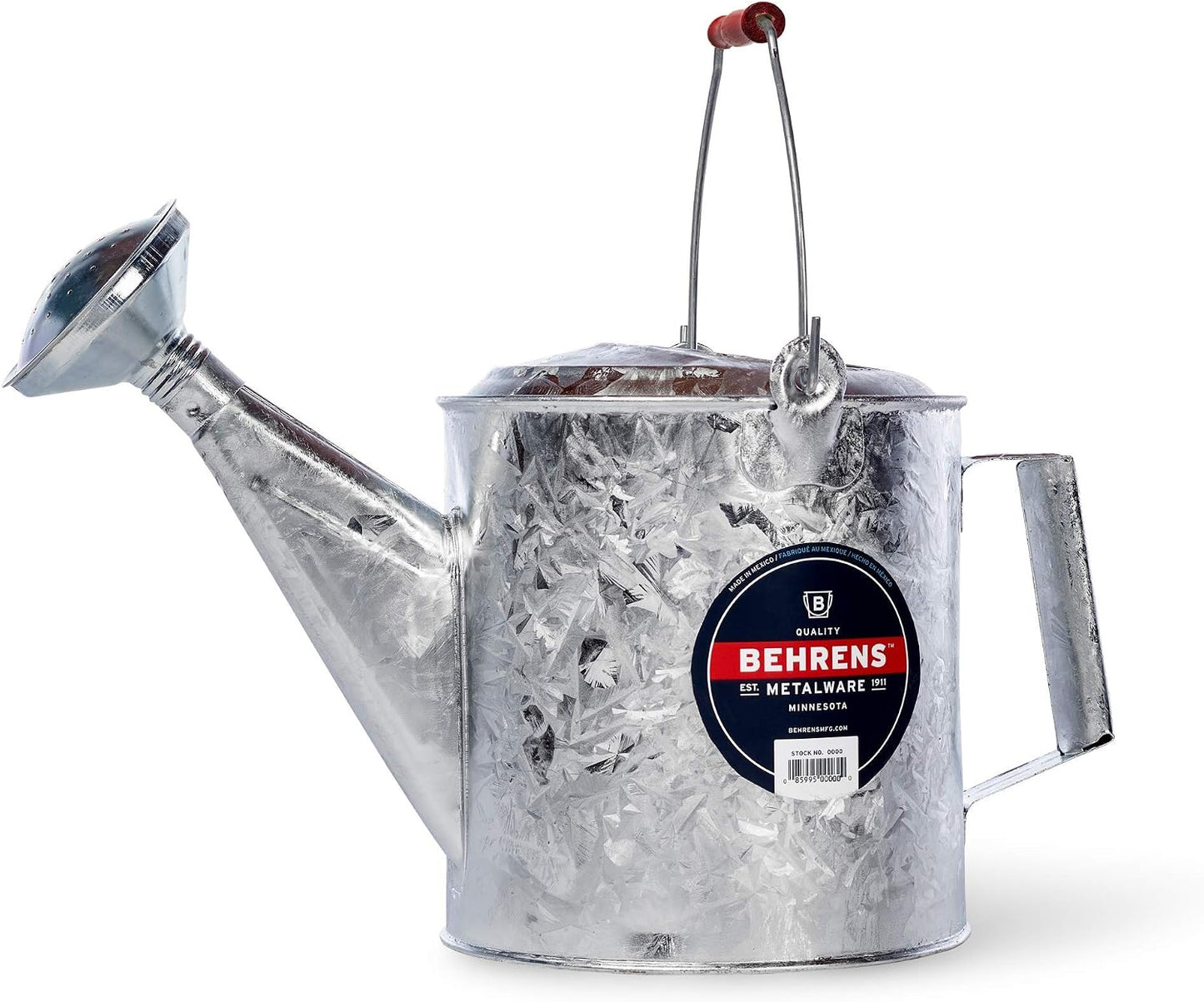 2.5 Gallon Hot Dipped Steel Watering Can