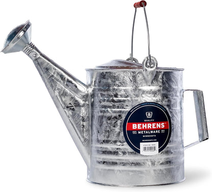 2.5 Gallon Hot Dipped Steel Watering Can