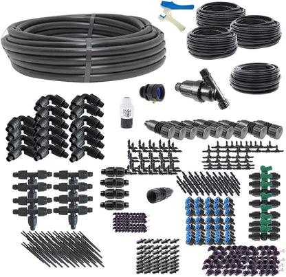 Drip Irrigation Kit for Raised Bed Gardening - Kit Size : Premium