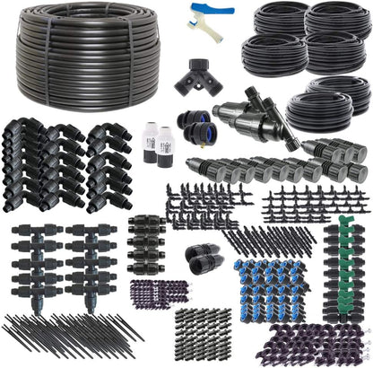 Drip Irrigation Kit for Raised Bed Gardening - Kit Size : Premium