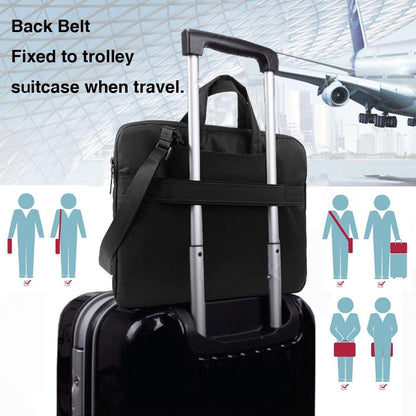 Wooden Row Boat Floating in The Water Laptop Bag 15.6 Inch Computer Case Padded Sleeve Cover for Women Men