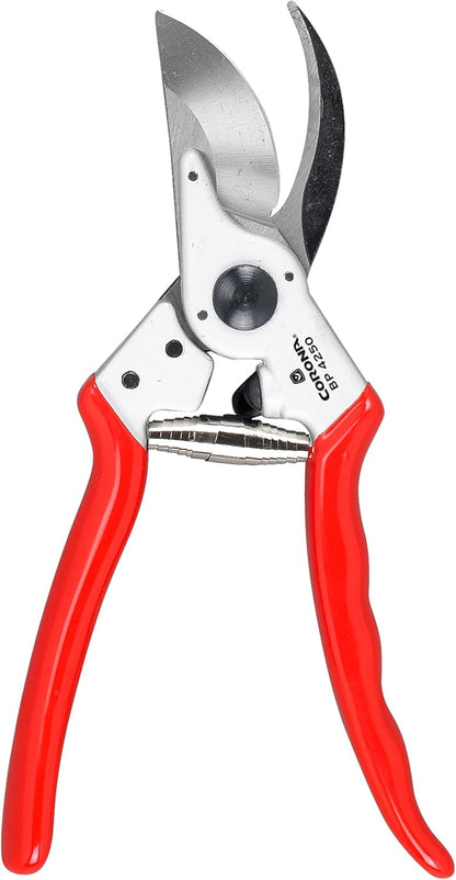 BP 4250 MAXFORGED Aluminum Bypass Pruner, 1-Inch Cut Capacity, Professional Hand Pruning Shears with Replaceable Steel Blade & Ergonomic Angled Head