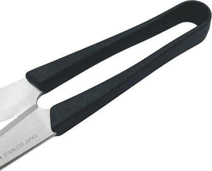 Japanese Thread Snips for Sewing and Embroidery 4.1" (Medium), Made in JAPAN, Spring Loaded Small Thread Snippers Scissors, Black