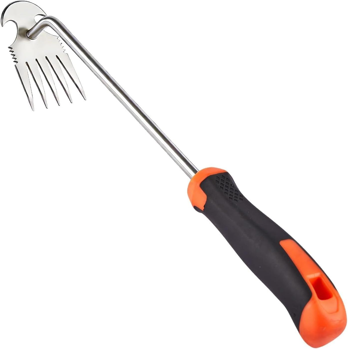 Gardening Hand Weeder Tools, Weeding Artifact Uprooting Weeding Tool, Durable Manganese Steel Hand Weeder Tool, Manual Multifunctional Weeders Gardening Tools for Yard and Garden (6 Teethes)