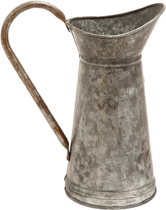 Metal Watering Can Indoor/Outdoor Planter, 10" x 6" x 12", Brown