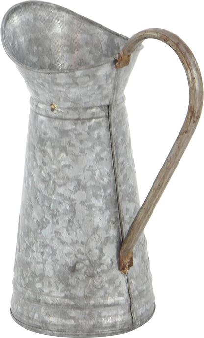 Metal Watering Can Indoor/Outdoor Planter, 10" x 6" x 12", Brown