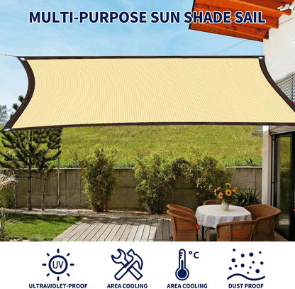 Shade Cloth for Garden 10 * 10FT, 70% Sunblock Mesh Tarp & Outdoor Sun Shade with Grommets, Sun Shade Outdoor Cover, Plant Covers Freeze Protection for Greenhouse, Kennel, Lawn, Patio Black