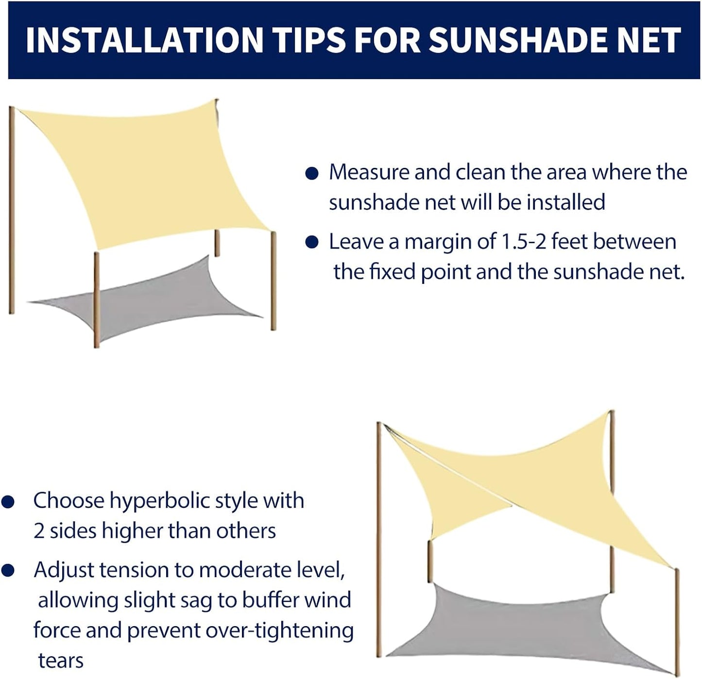 Shade Cloth for Garden 10 * 10FT, 70% Sunblock Mesh Tarp & Outdoor Sun Shade with Grommets, Sun Shade Outdoor Cover, Plant Covers Freeze Protection for Greenhouse, Kennel, Lawn, Patio Black