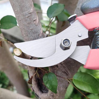 Flower Scissors, Premium Flower Cutter, Pruning Shears for Gardening-Pink