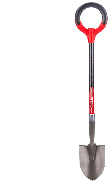 25311 Pro-Lite Ergonomic Carbon Steel Digging Fork, Red