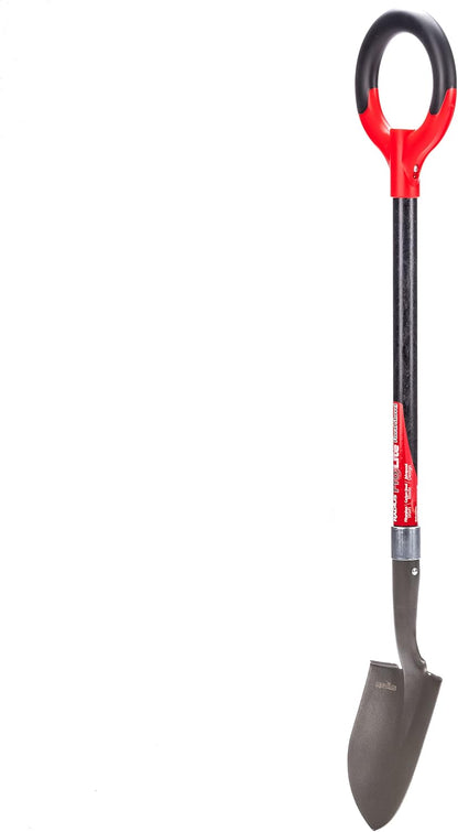25311 Pro-Lite Ergonomic Carbon Steel Digging Fork, Red