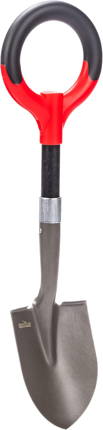 25311 Pro-Lite Ergonomic Carbon Steel Digging Fork, Red