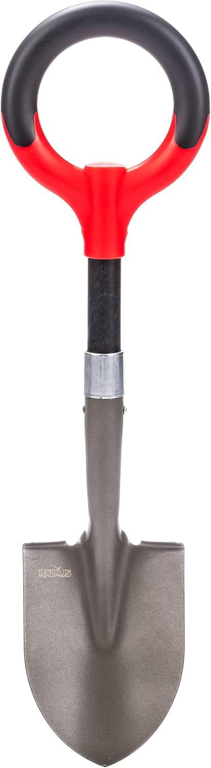 25311 Pro-Lite Ergonomic Carbon Steel Digging Fork, Red