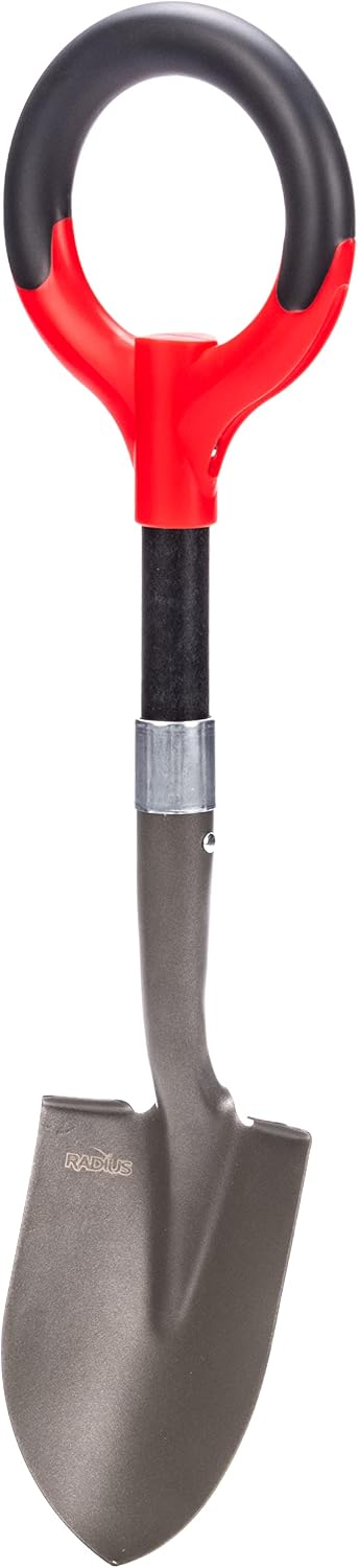 25311 Pro-Lite Ergonomic Carbon Steel Digging Fork, Red