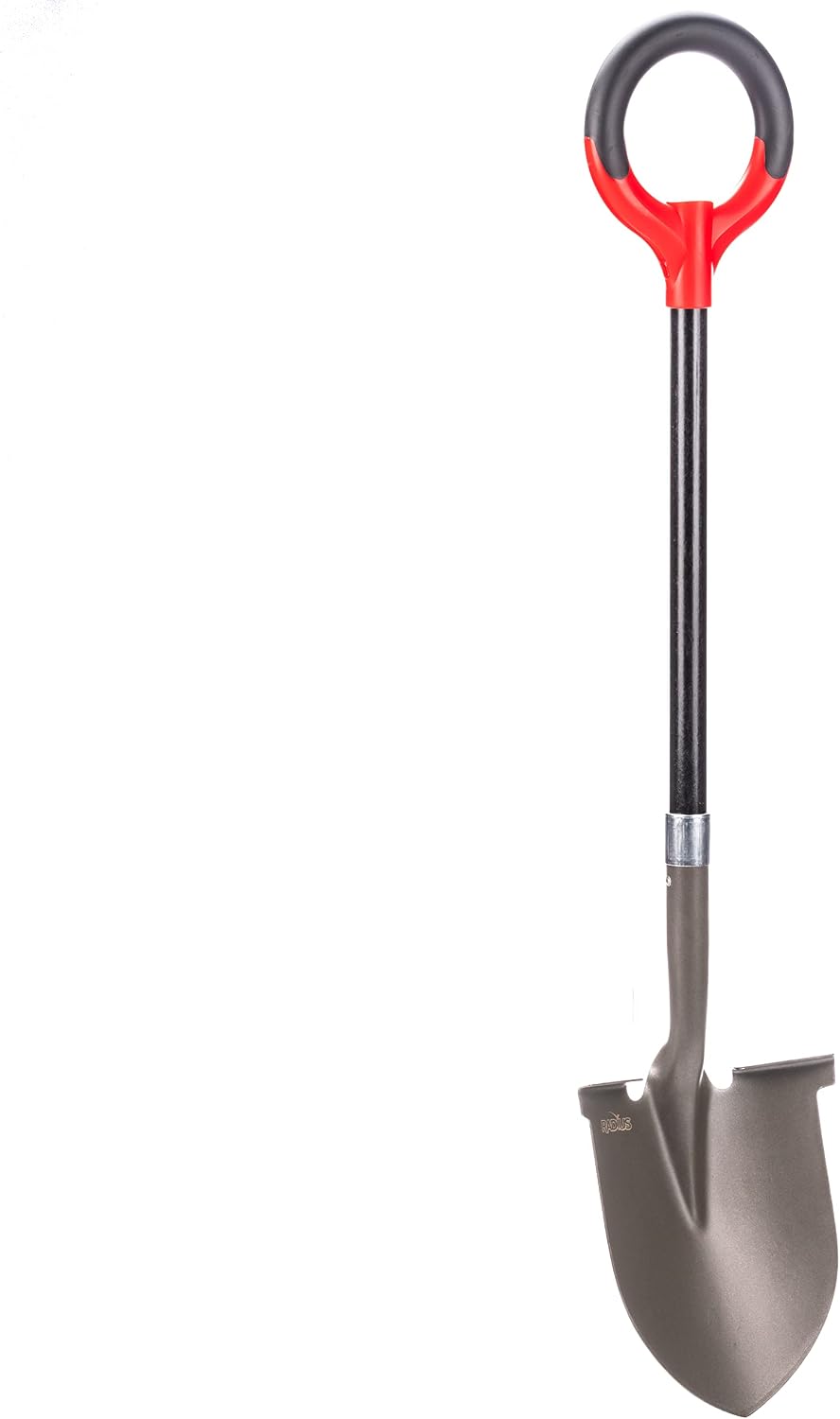 25311 Pro-Lite Ergonomic Carbon Steel Digging Fork, Red