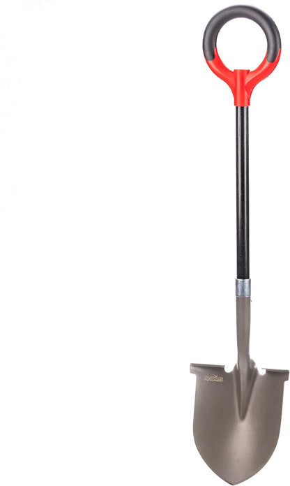 25311 Pro-Lite Ergonomic Carbon Steel Digging Fork, Red